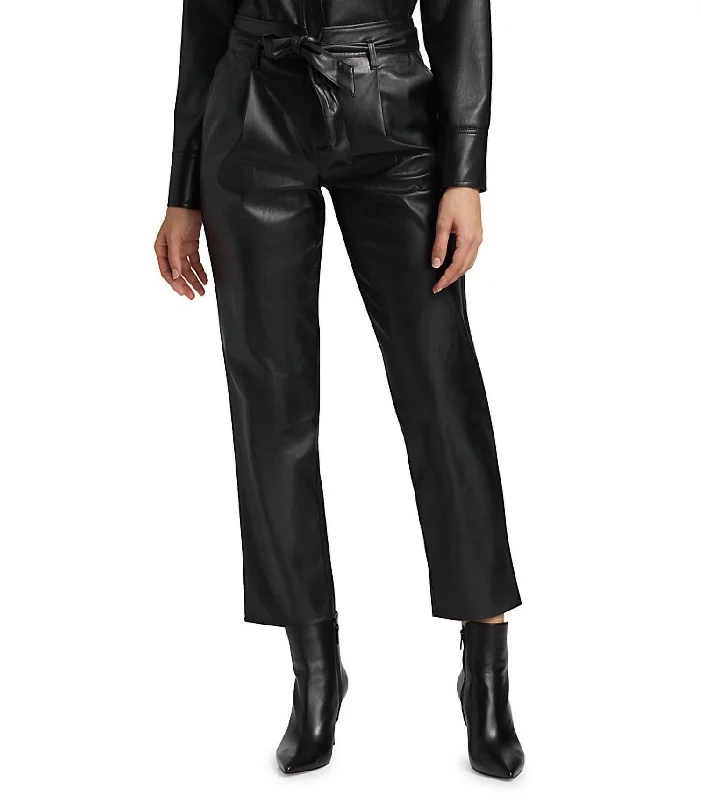 women's skinny pantsMelila Leather Pant In Black