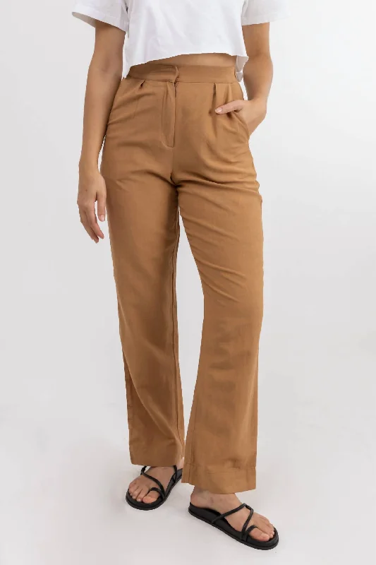 women's distressed denim pantsRetreat Pant In Biscuit