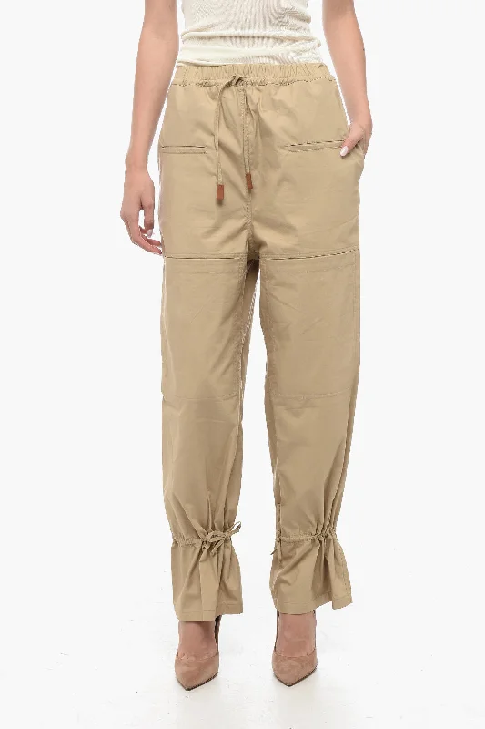 women's cargo pantsLoewe Cargo Pants with Ankle Drawstrings