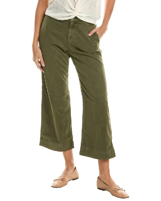 women's corduroy pantsBella Dahl Wide Leg Crop