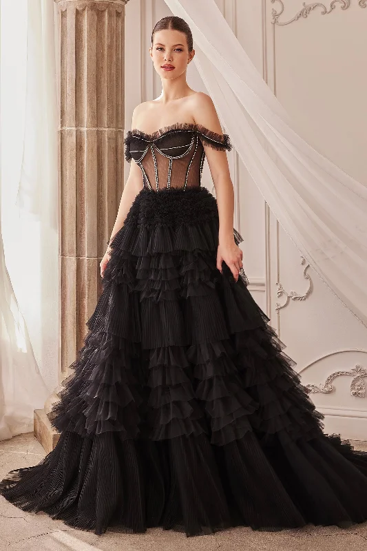 Formal Dress for Cruise Ship EventsAndrea and Leo A1150 - Ruffled Gown