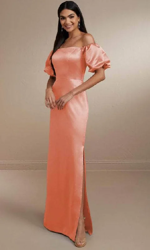 Formal Dress Trends 2023Christina Wu Celebration 22163 - Off Shoulder Column Gown