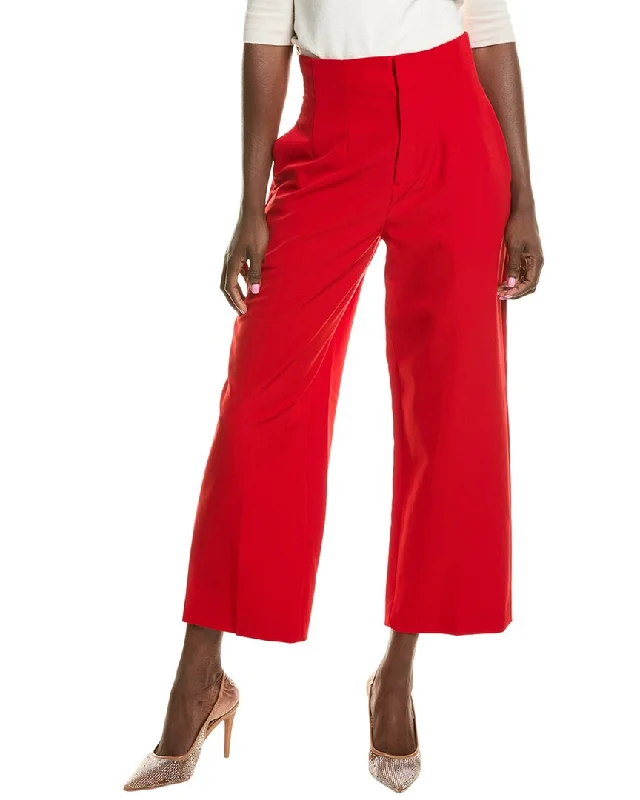 women's tall pantsBCBGMAXAZRIA High Waisted Crop Pant