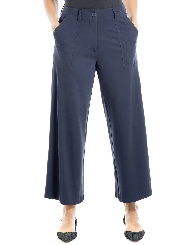 women's timeless pantsMax Studio Crop Wide Leg Ponte Pant