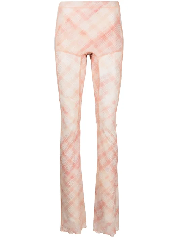 women's cropped pantsKnwls Women's Trousers pink