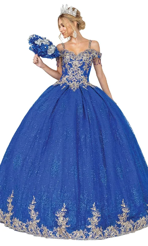 Formal Dress for Destination WeddingsDancing Queen 1509 - Scalloped Ballgown