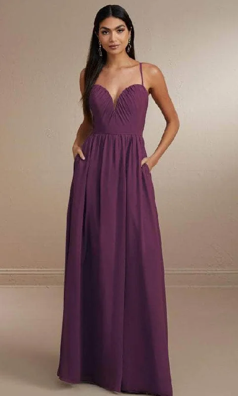 Formal Dress for Winter WeddingsChristina Wu Celebration 22166 - Deep Sweetheart Chiffon Gown