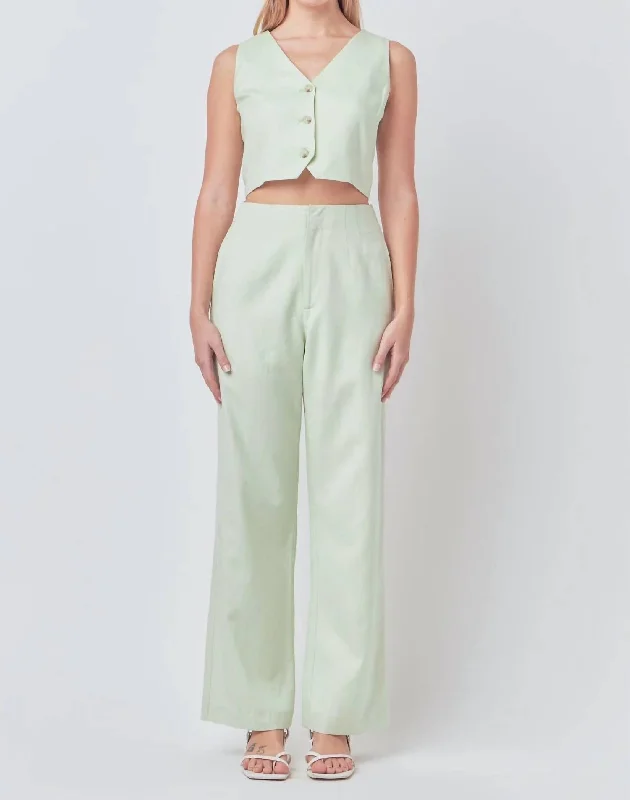 women's drawstring pantsFlying To Florence Pants In Sage