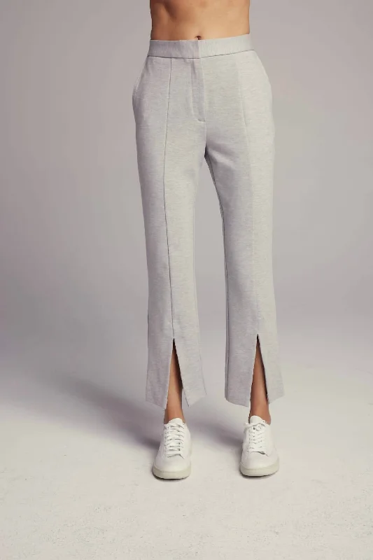 women's silk pantsKodak Pant In Heathered Grey