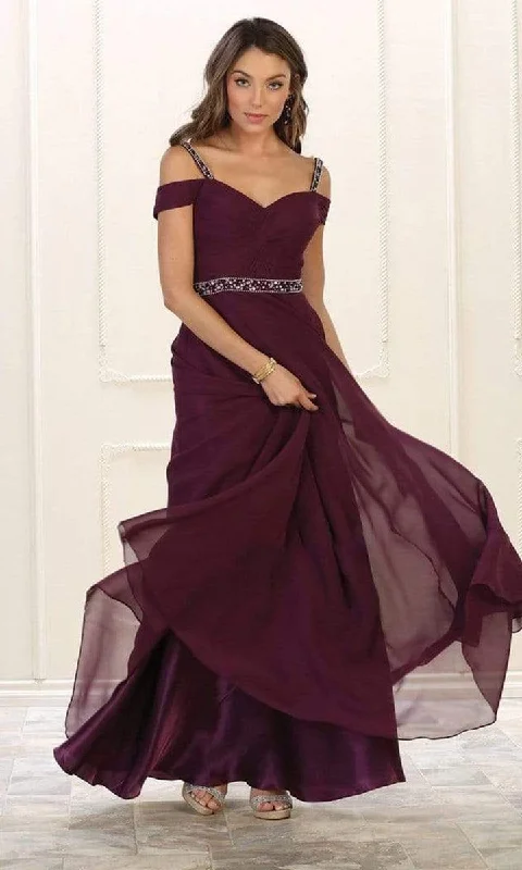 Formal Dress for Theme Park EventsMay Queen - Cold Shoulder Gown MQ1515