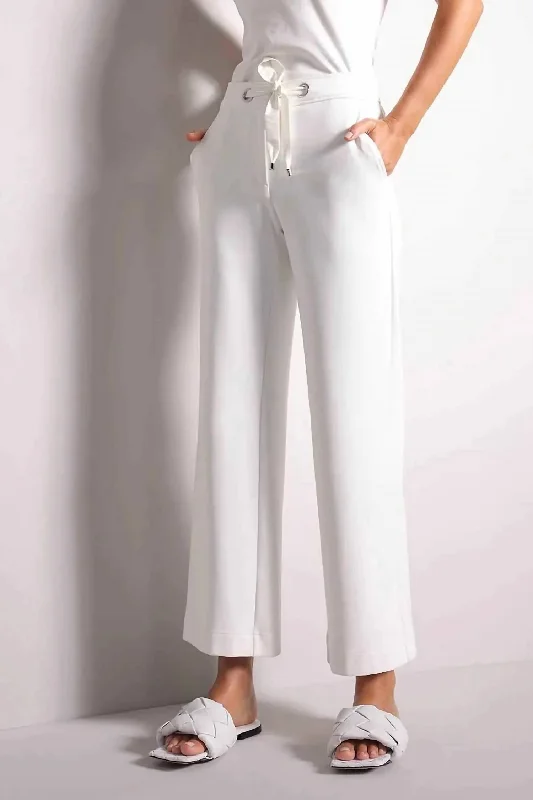 women's drawstring pantsAmina Pants In Off White