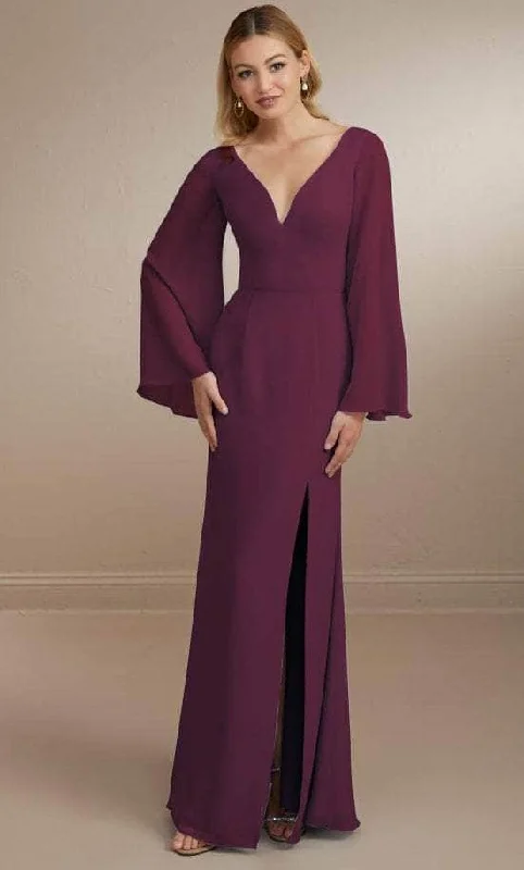 Formal Dress for Awards CeremoniesChristina Wu Celebration 22164 - Plunging Neck Sheath Gown