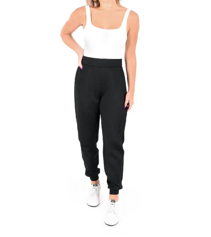 women's tall pantsDowntown Jogger In Noir