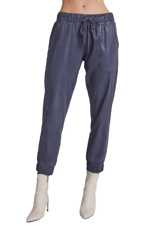 women's hot pantsChelsea Pocket Jogger In Frosted Blue