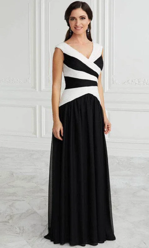 Formal Dress for Black Tie EventsChristina Wu Elegance 17100 - Faux Wrap Formal Dress