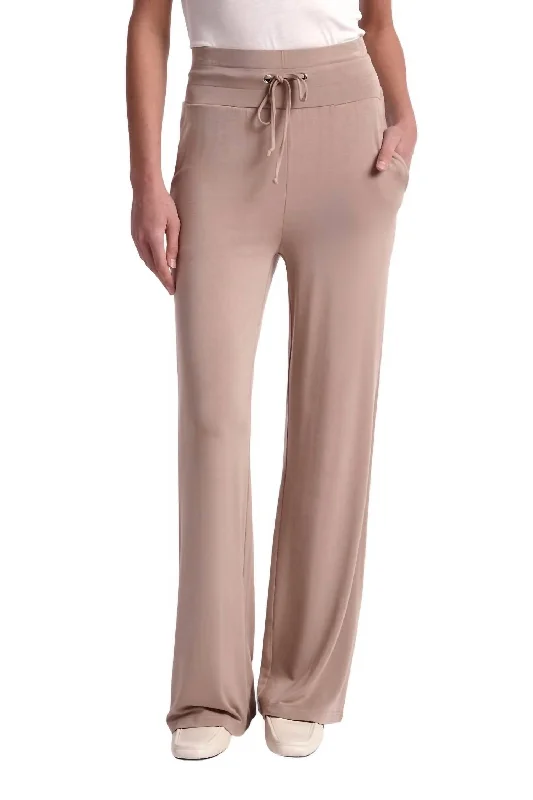 women's chiffon pantsHumility Pant In Beige