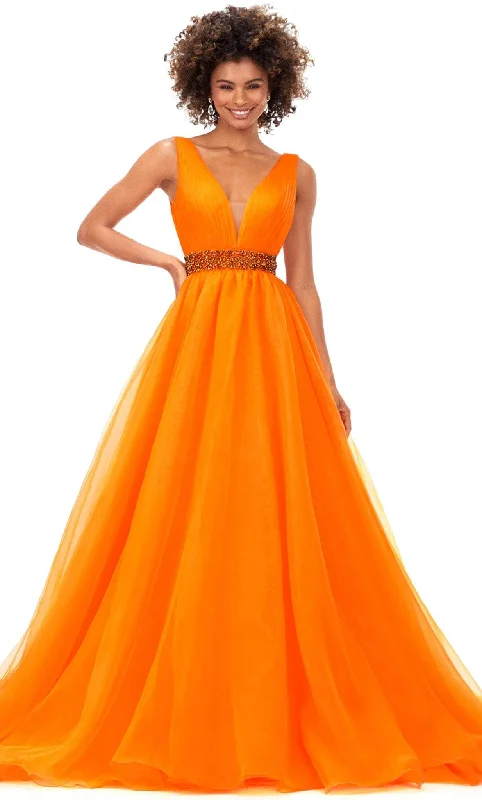 Formal Dress for Ballet PerformancesAshley Lauren 11305 - Sleeveless Ballgown