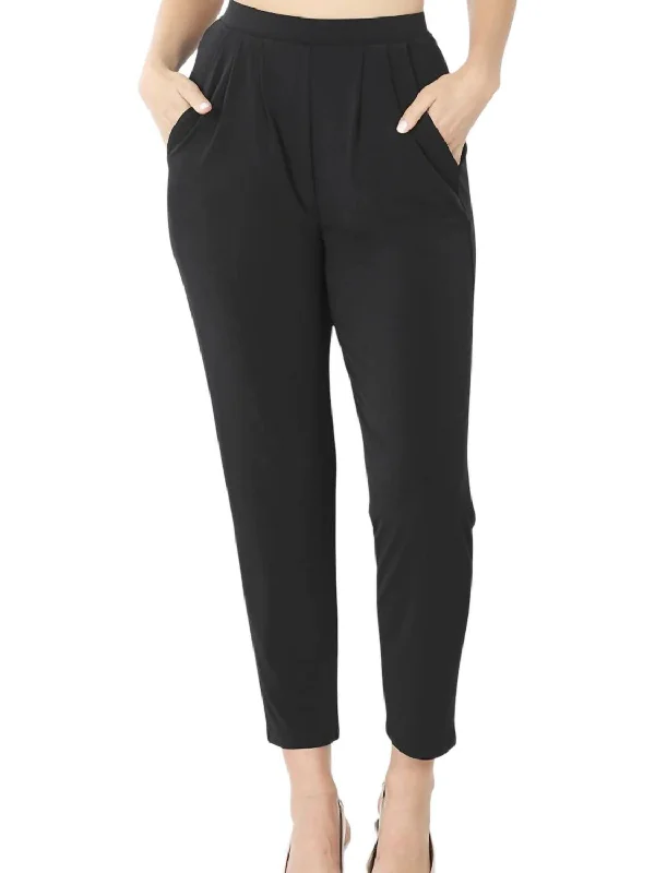 women's convertible pantsFeatherington Pants In Black