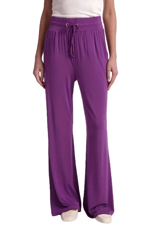 women's summer pantsHumility Pant In Purple