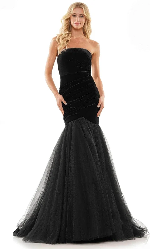 Formal Dress for Winter Formal EventsColors Dress 2886 - Strapless Gown