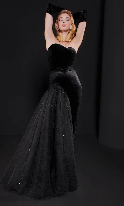 Formal Dress for Religious CeremoniesMNM Couture N0516 - Strapless Gown