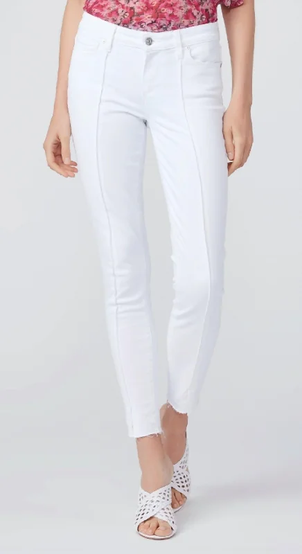 women's high-performance pantsVerdugo Ankle Crop Denim Pant In Crisp White