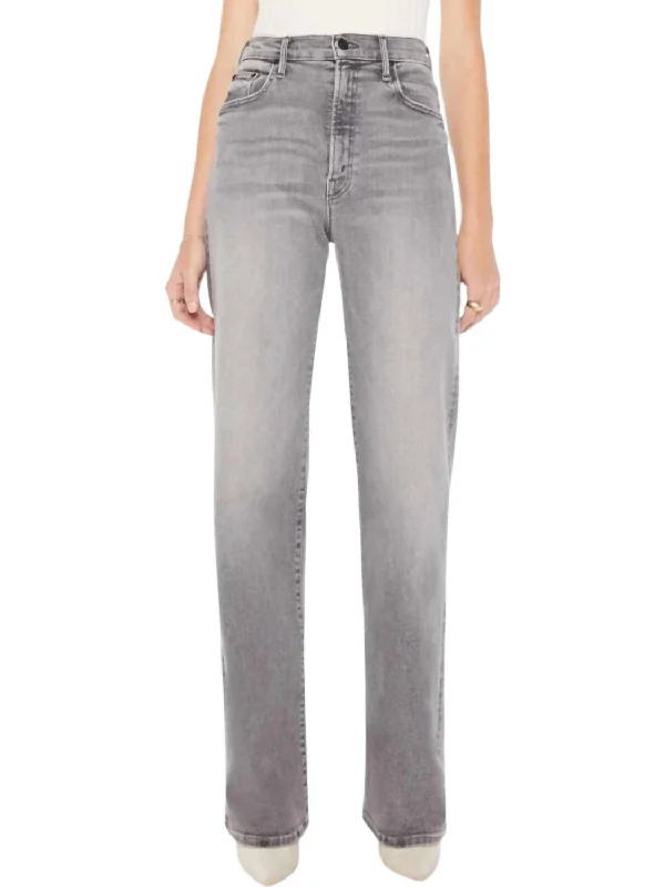 women's trendy pantsLasso Heel Pants In Faded Grey