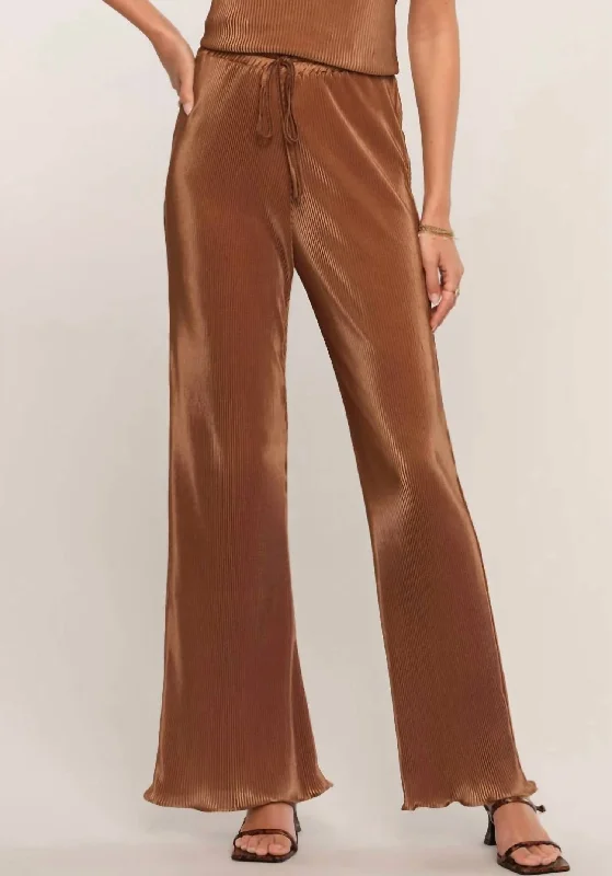 women's zipper pantsHolloway Pant In Mocha