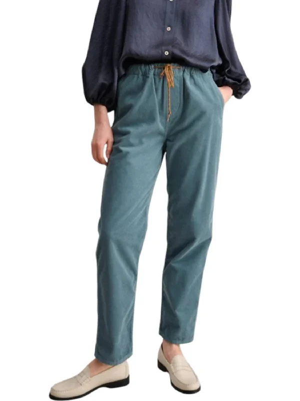 women's high-slung pantsCorduroy Pizzy Pants In Rain