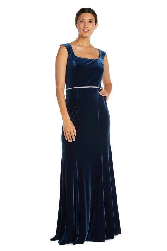 Formal Dress for EveningsR&M Richards - Sleeveless Velvet Formal Gown 7572