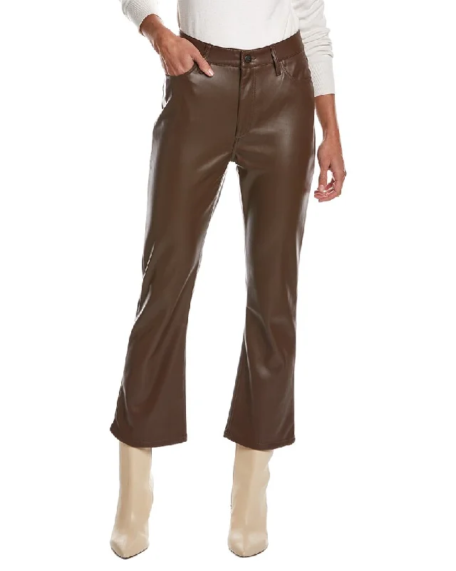 women's leather pantsJOE'S Jeans Chocolate Crop Bootcut Jean