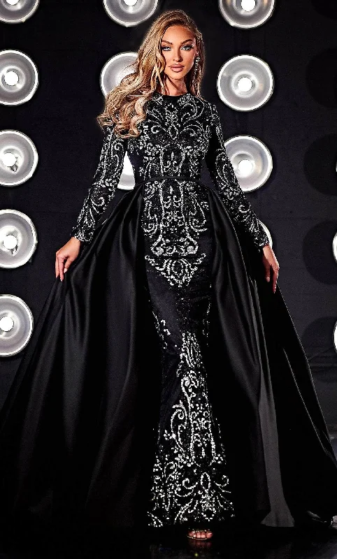 Formal Dress for Historical ReenactmentsPortia and Scarlett PS23063 - Long Sleeve Gown