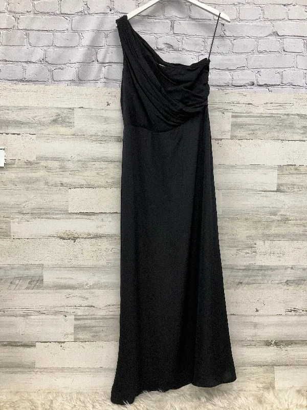 polyester party dressesDress Party Long By Banana Republic In Black, Size: M