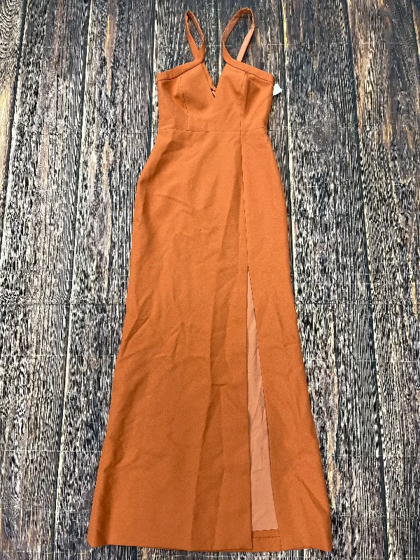 stretchy party dressesDress Party Long By Bcbgmaxazria In Orange, Size: 2