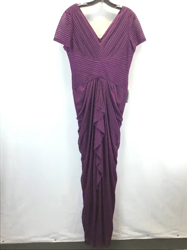 minimalist party dressesDress Party Long By Adrianna Papell In Purple, Size: 10