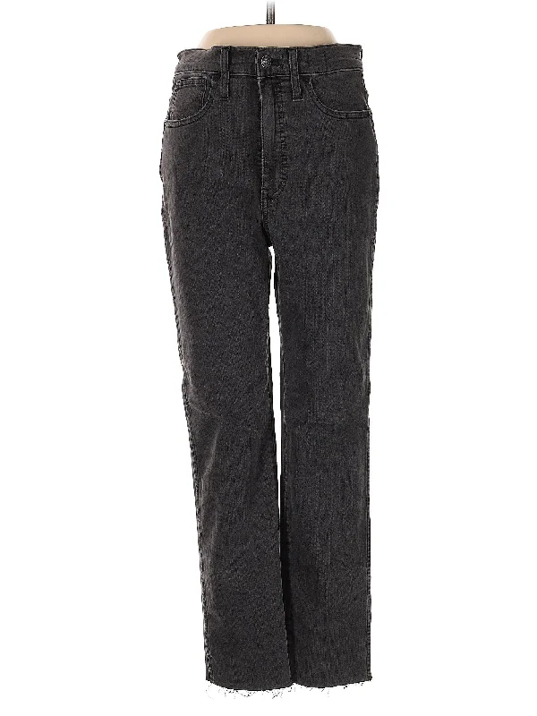 women's denim jeans for a night outHigh-Rise Wide-leg Jeans in Dark Wash