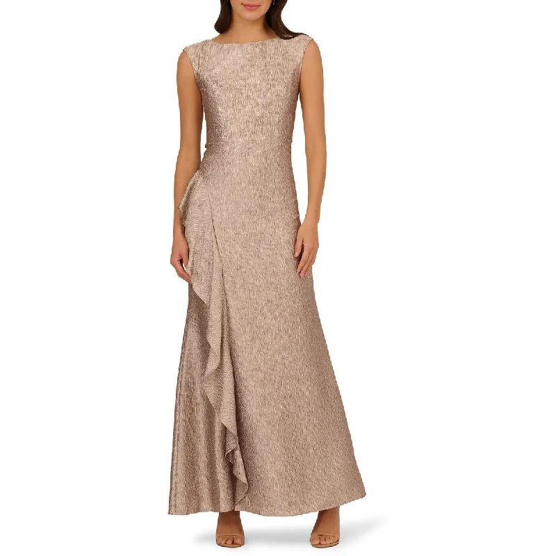 long party dressesWomens Shmmer Jacquard Evening Dress