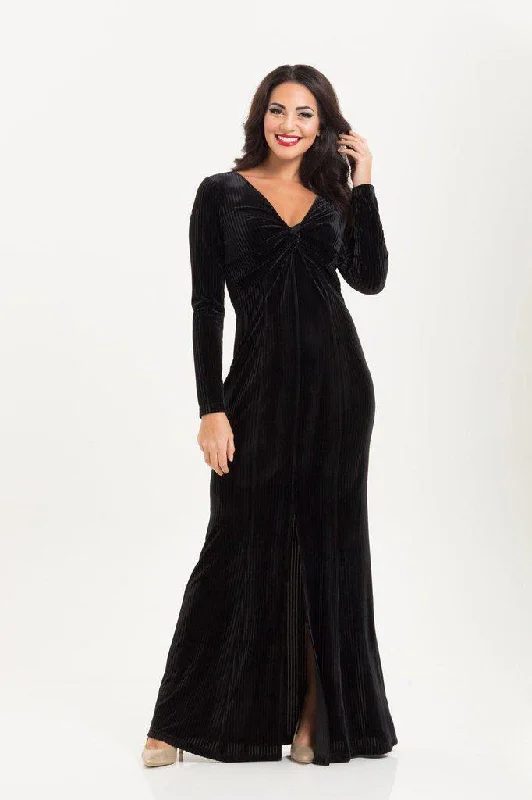 Formal Dress for Business EventsMorticia Black Gown