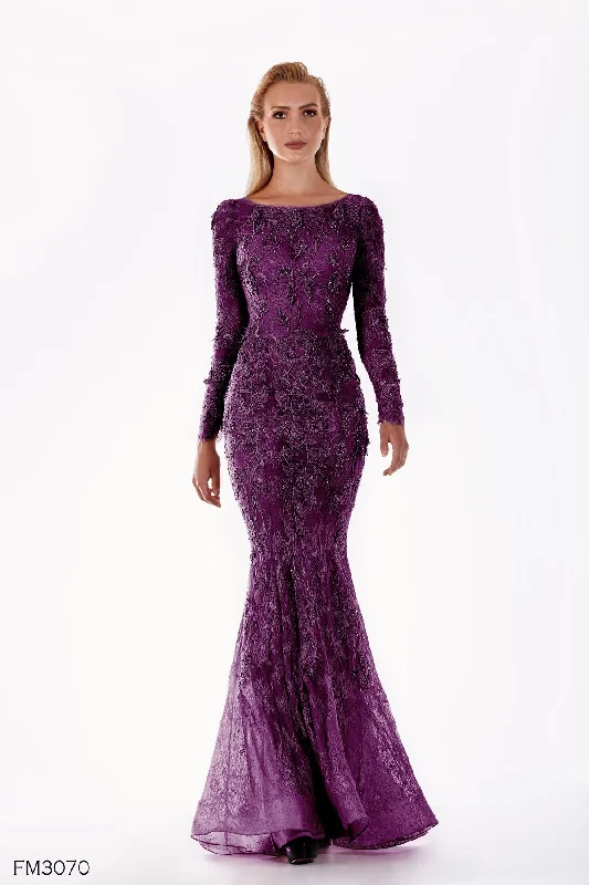 women's club dressesAzure Couture FM3070 Dress