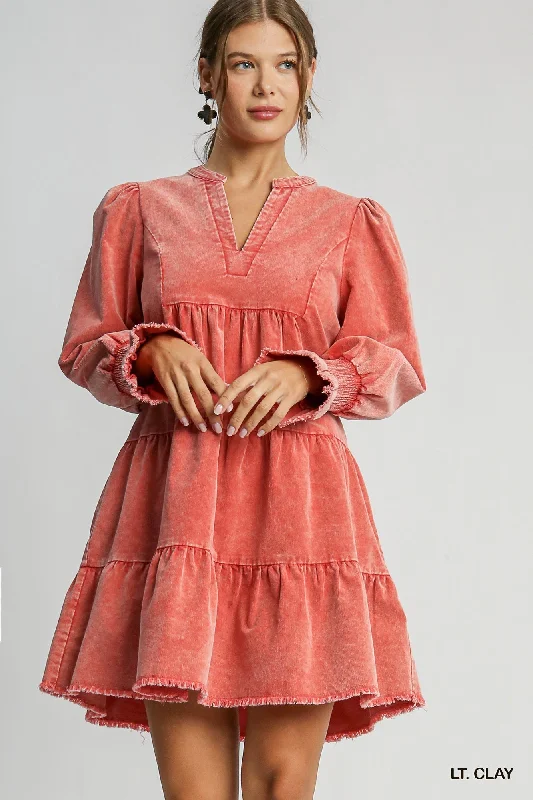 women's affordable dressesClay Corduroy Dress