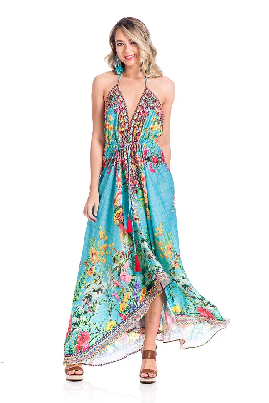 women's retro dresses665 Halter dress, Hawaii style - NEW