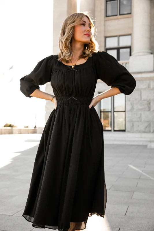 women's maxi dressesDo-Re-Mi Dress in Black - FINAL SALE