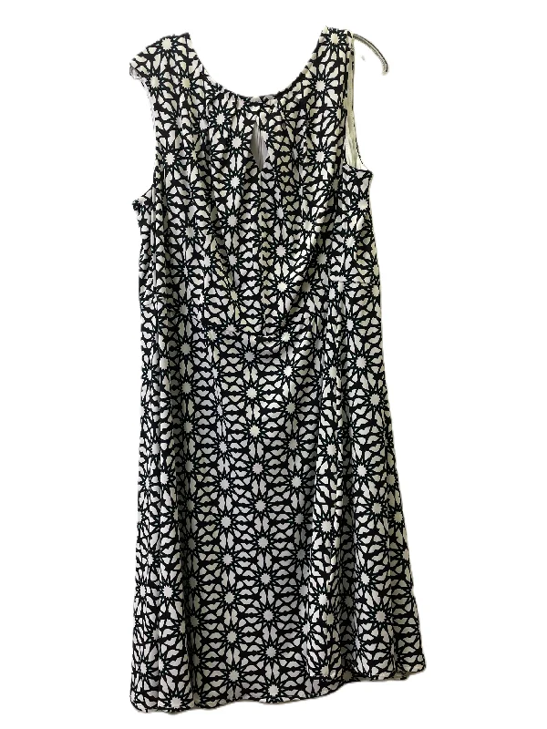 women's handmade dressesDress Casual Short By WISP In Black & White, Size: 3x