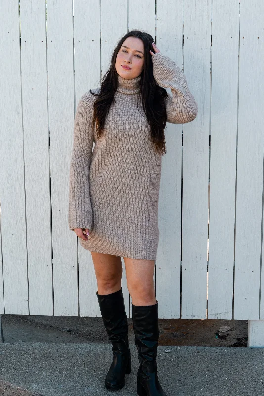 women's pastel dressesGET COZY SWEATER DRESS