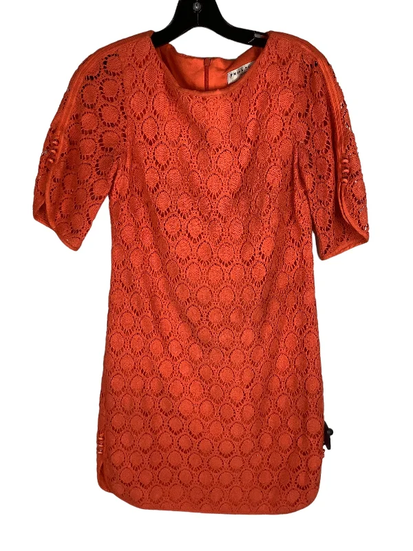 women's tall dressesOrange Dress Designer Trina Turk, Size 4