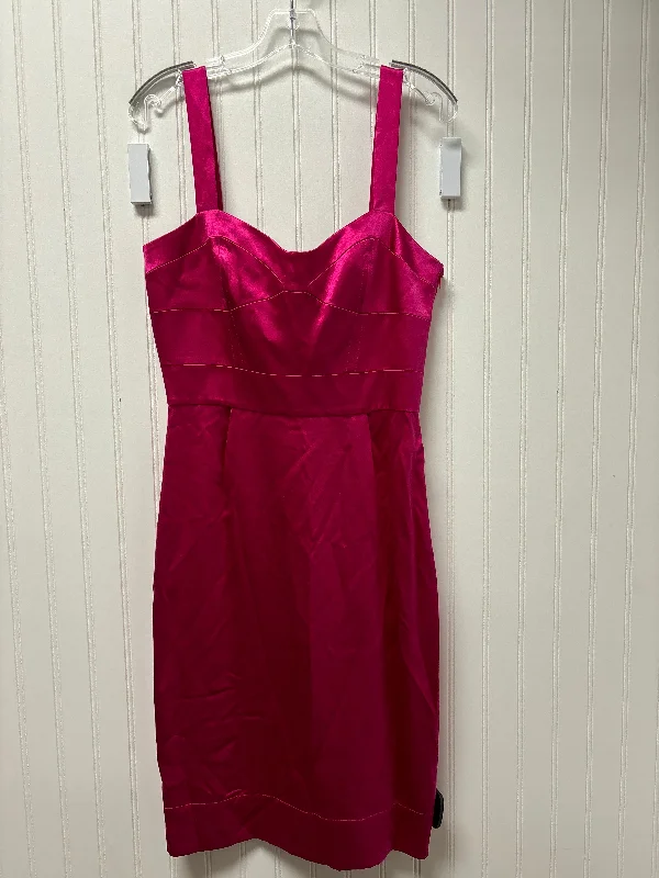 women's minimalist dressesPink Dress Designer Diane Von Furstenberg, Size M