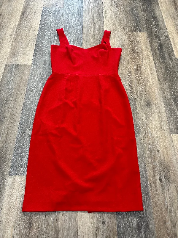 women's unique dressesRed Dress Designer Dress The Population, Size Large