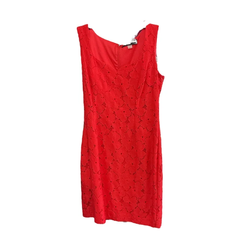 women's affordable dressesRed Dress Designer Karl Lagerfeld, Size 8