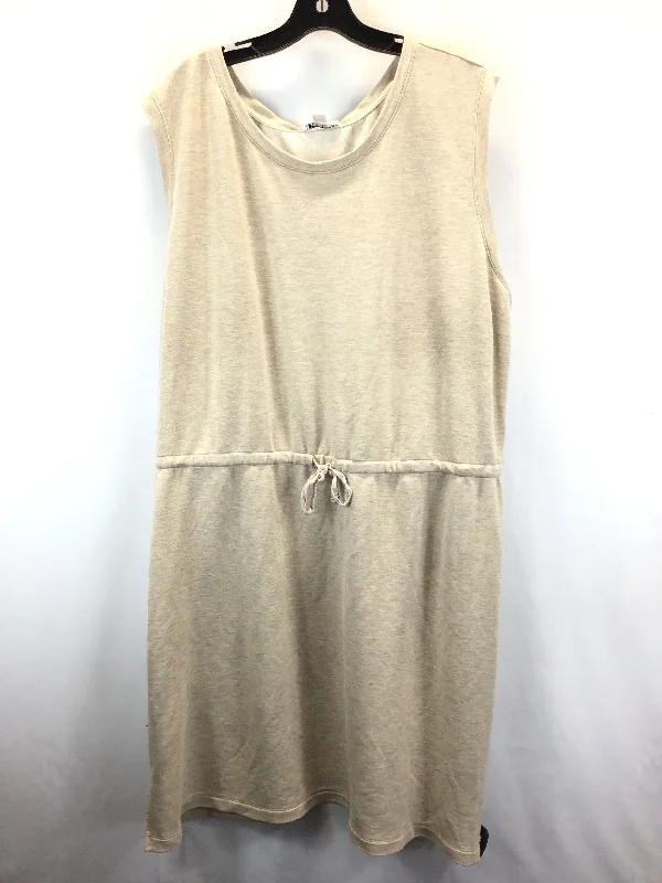 women's halter dressesTan Dress Casual Short Calvin Klein, Size 2x