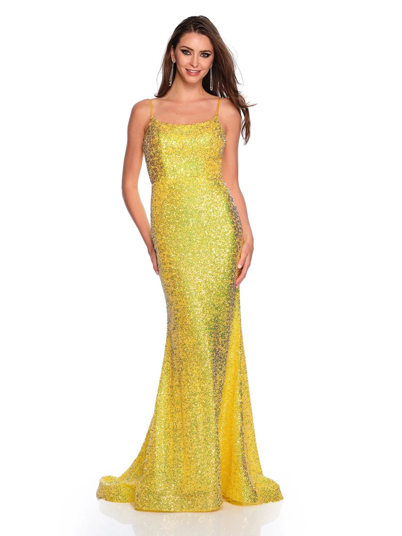 short prom dressesProm Dress 11322 | Yellow